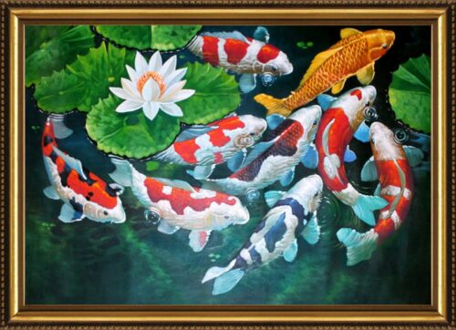 Tranh Cá Phong Thủy